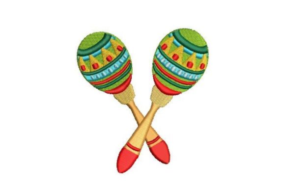 A Designer’s Review: The Maracas Embroidery Design for Personalized Gifts
