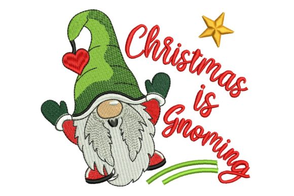An Embroidery Designer Reviews Christmas is Gnoming