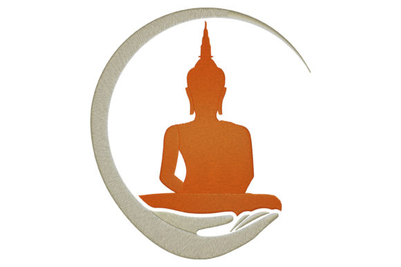 Buddha Symbol Embroidery Design Review for Boutique Clothing