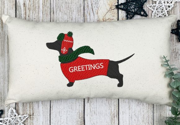 Christmas Dachshund Greetings Review