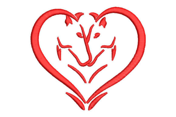Is the Horse Heart Embroidery Design Worth Stitching for Your Shop?