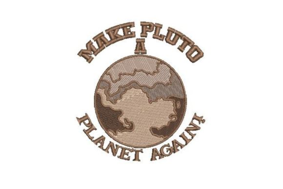 Make Pluto a Planet Again: An Embroidery Designer's Review