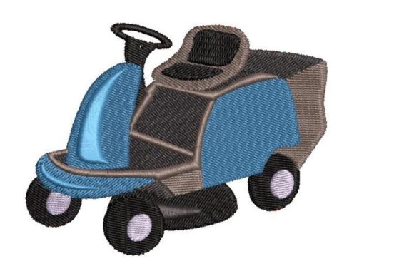Ride on Lawn Embroidery Design Review for Boutique Sweatshirts