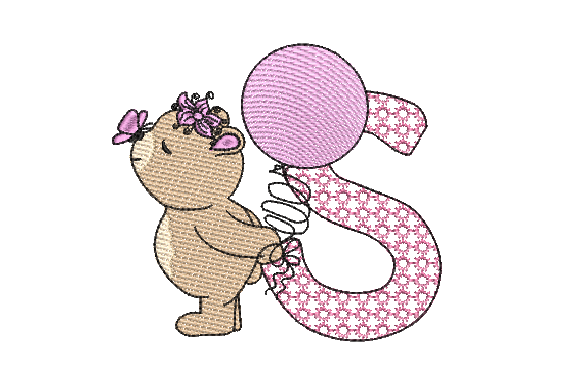 S Girl Teddy Embroidery Design: A Detailed Review