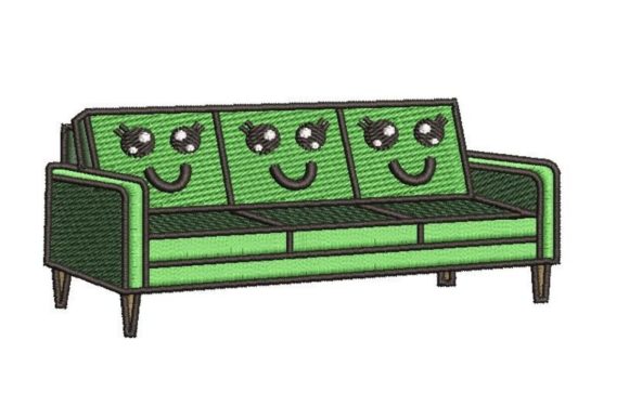 Smiling Couch Embroidery Design Review for Craft Fairs