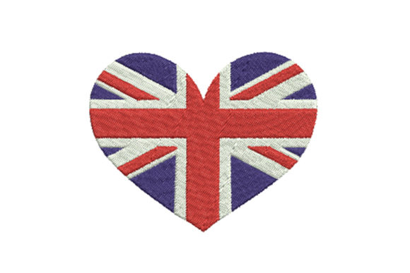 UK Flag on Heart Shape: A Designer's Craft Fair Review