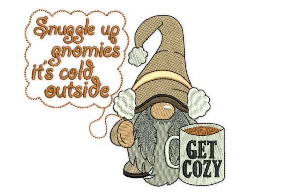 Why Cozy Gnome Embroidery is Perfect for Your Seasonal Shop