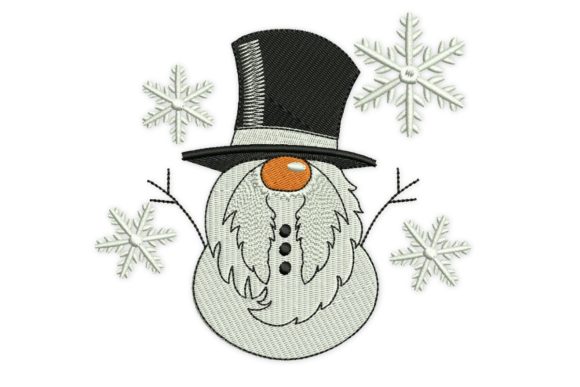 Winter Snowman Gnome Embroidery Design Review